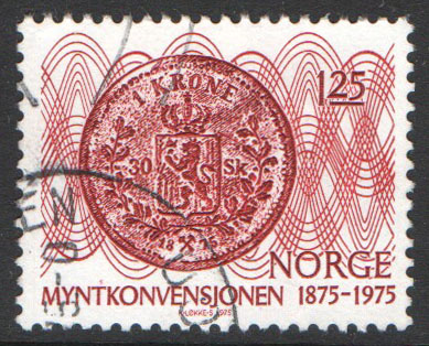 Norway Scott 654 Used - Click Image to Close